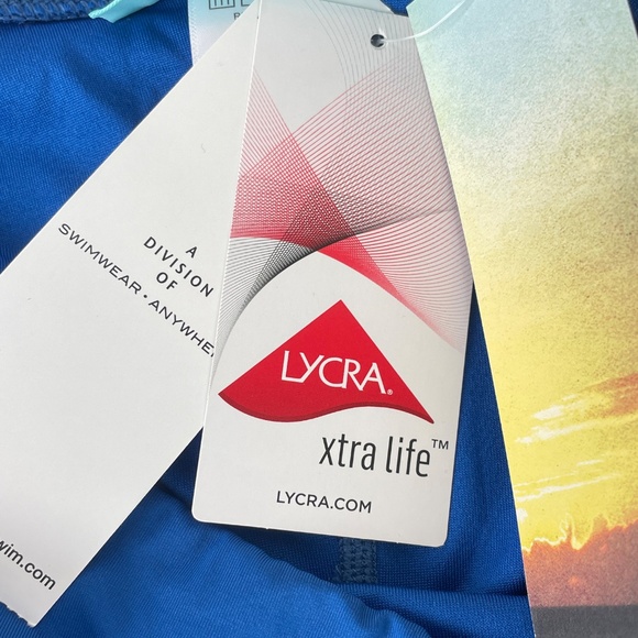 Women's Beach House Swimwear Blue Athletic Skirt Skort - NWT - Picture 7 of 7